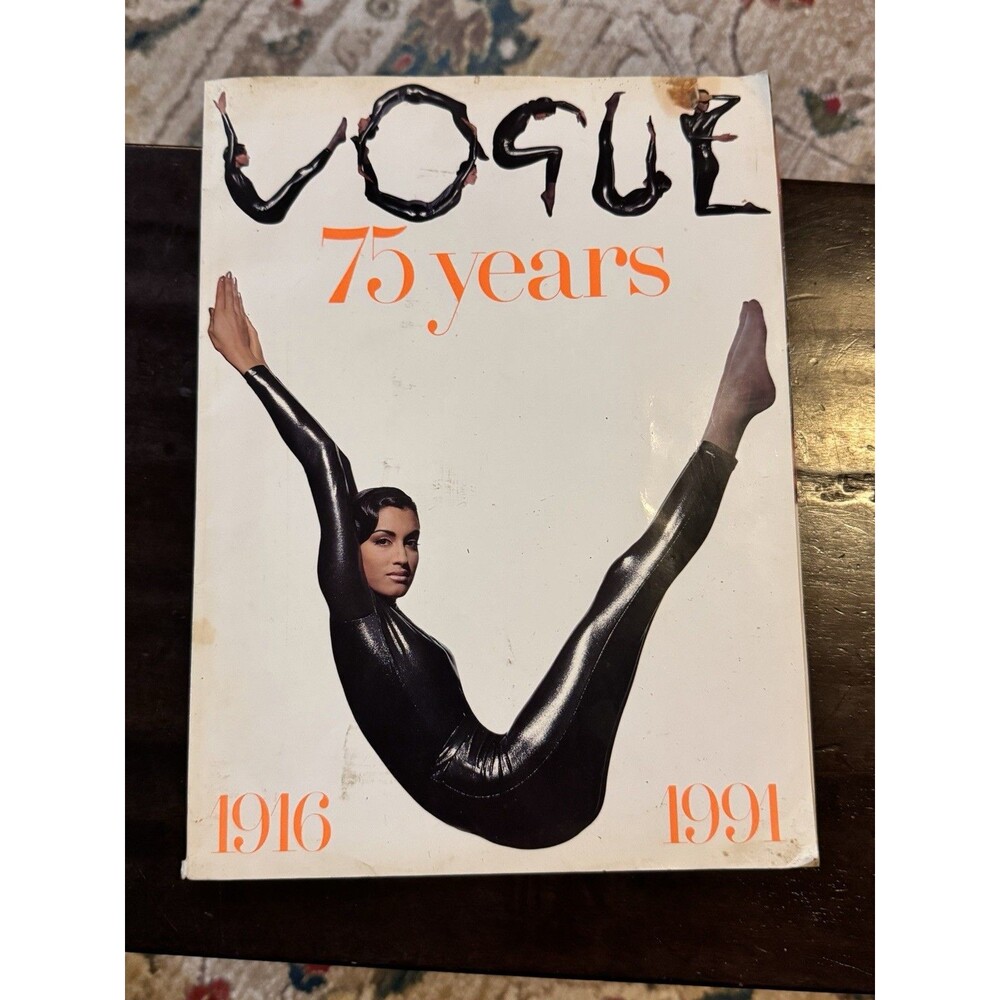 VOGUE Magazine SUPERMODELS 75th Anniversary 1991 Vintage
